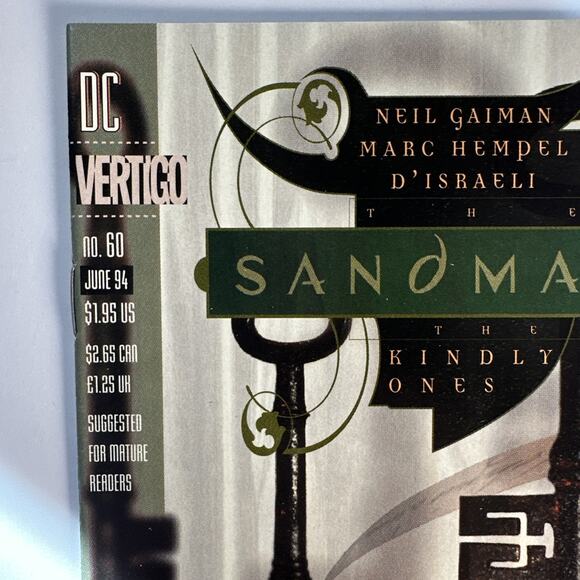 Sandman #60 Kindly Ones Neil Gaiman Netflix D'Israeli Hempel 1994 - Picture 4 of 8